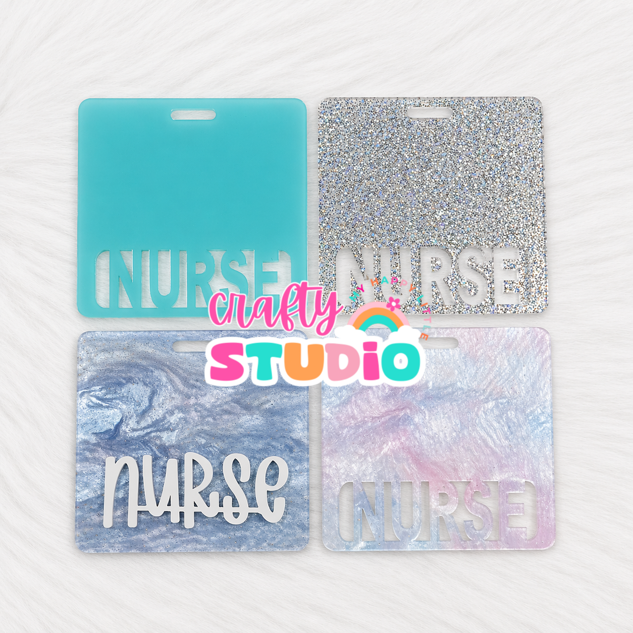 Acrylic Nurse Badge Buddy
