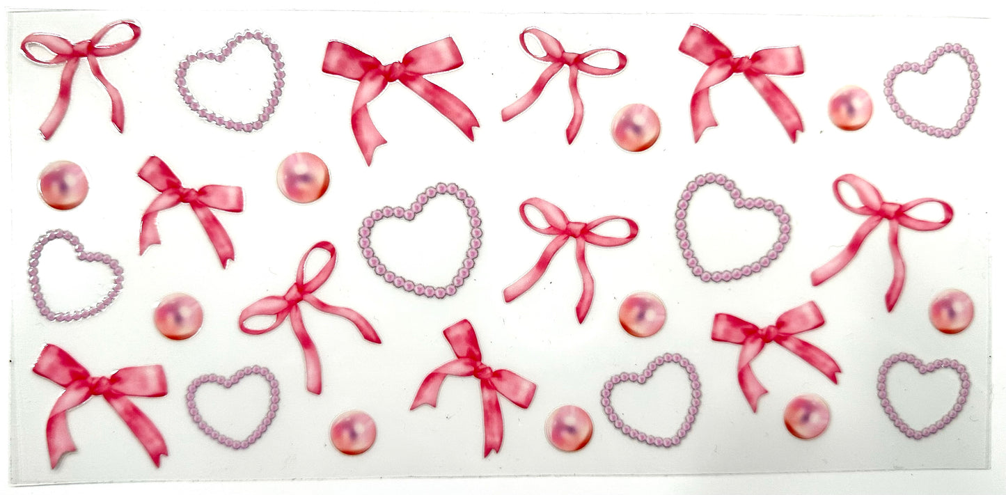 8 Bows & Hearts