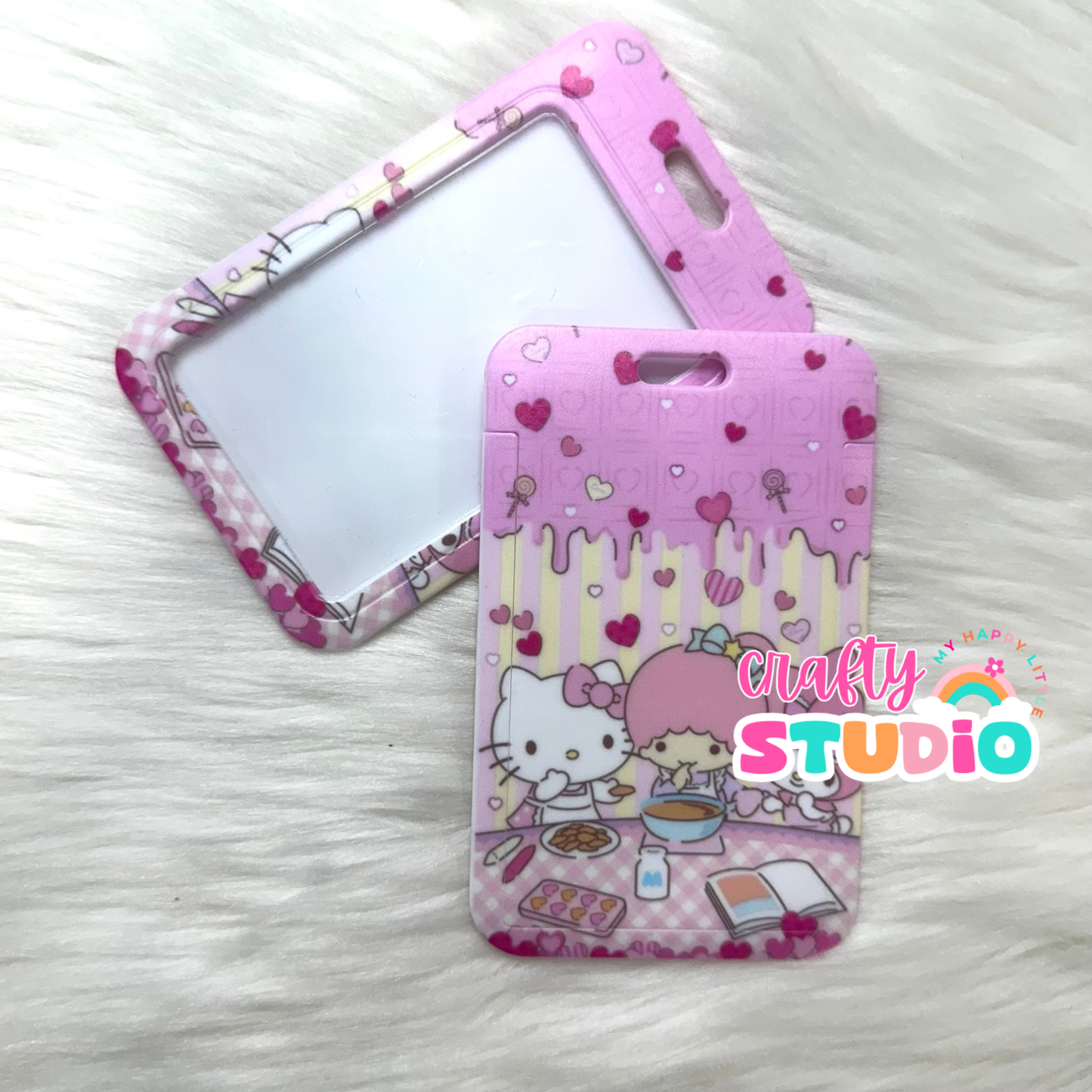 Kitty & Friends Badge Buddy
