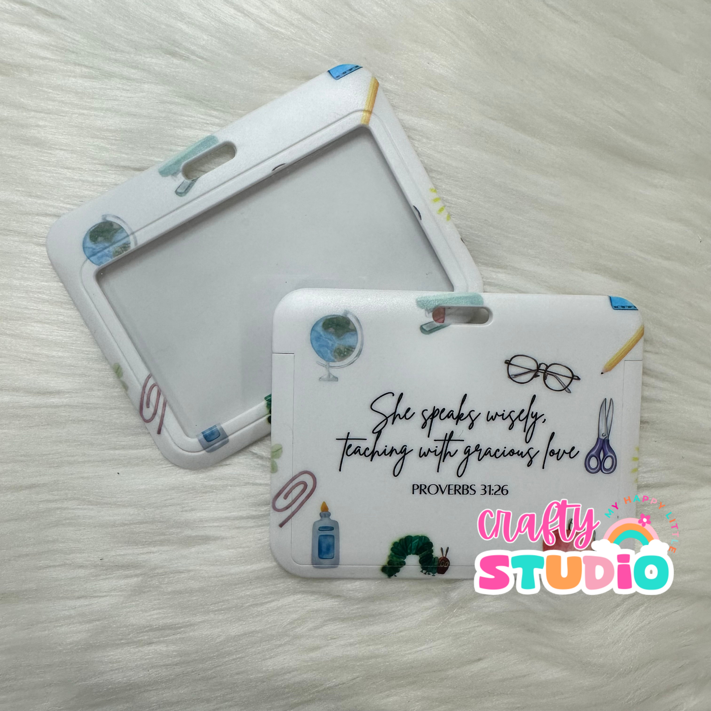Proverbs 31:26 Badge Buddy