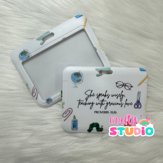 Proverbs 31:26 Badge Buddy