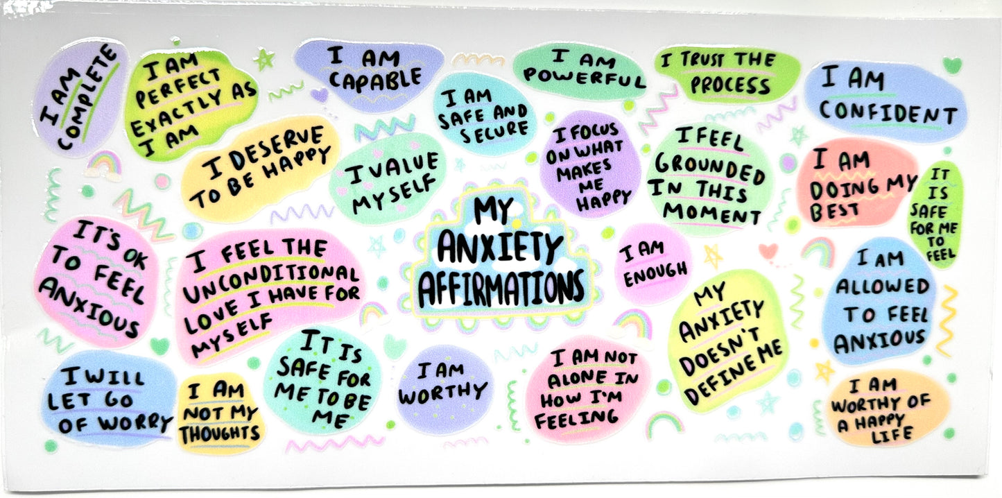 33 My Anxiety Affirmations